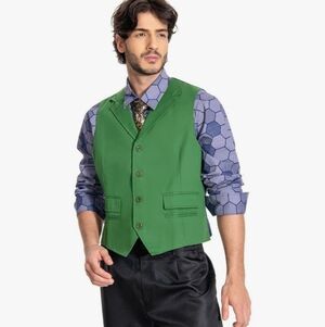 Men's Green Joker Vest